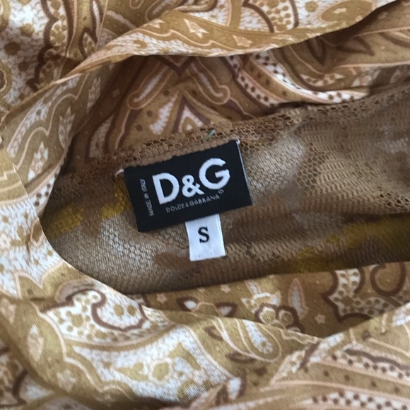 D&G delicate pattern laced top - Picture 2 of 8